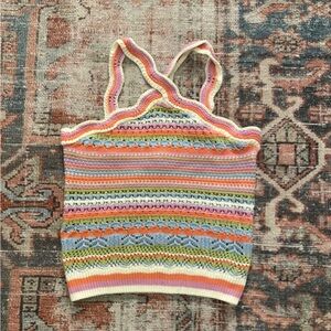 Pink Lily Crochet Top 💖